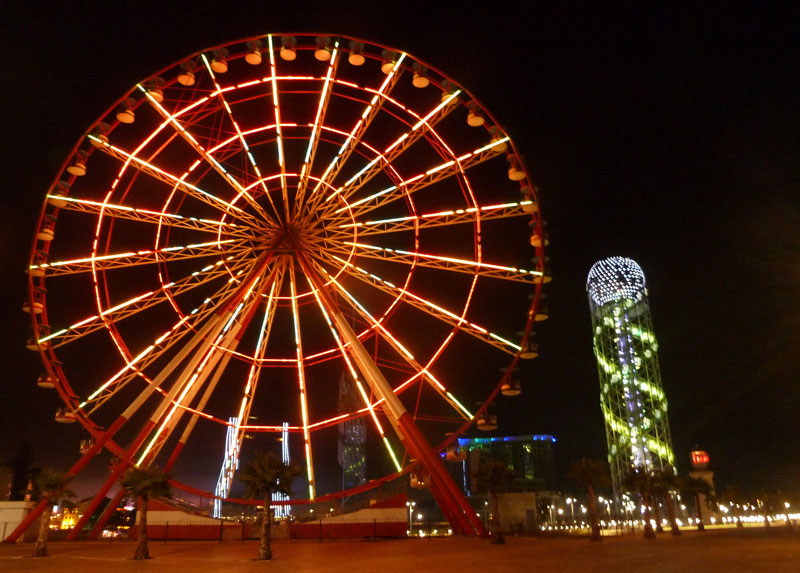 Ferris Wheel Alphabet Tower
